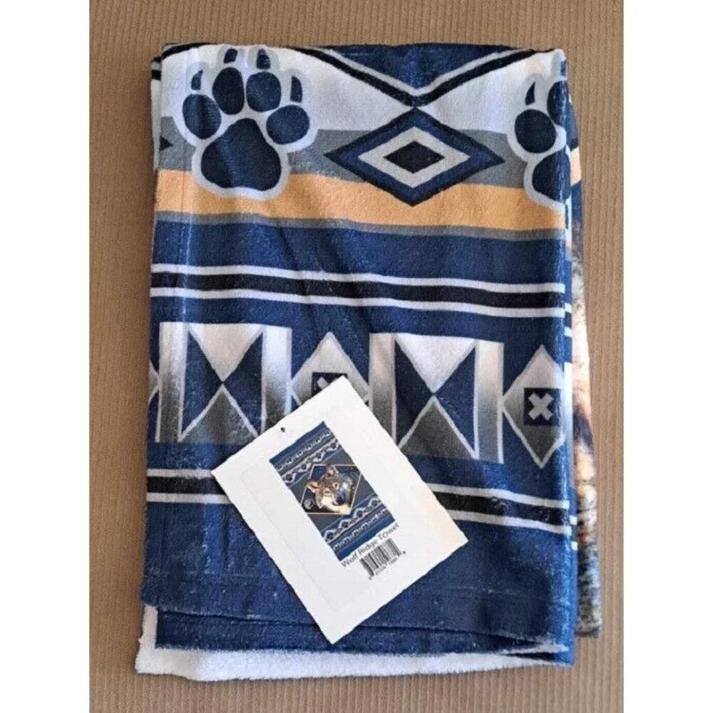 New 30x60' Wolves Southwest Bath Beach Pool Cotton Gift Towel Wolf